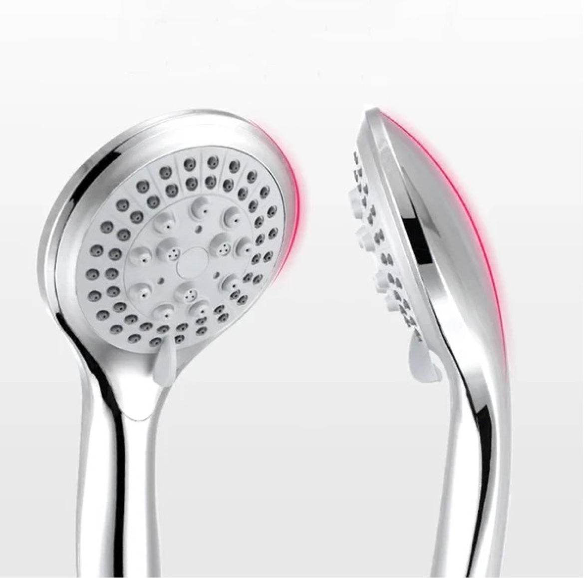 High Pressure Shower Head - 5-Setting Handheld Shower Head with 5FT Hose
